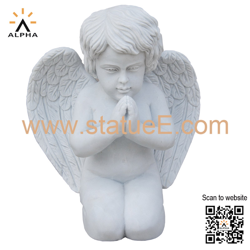 Small angel statues